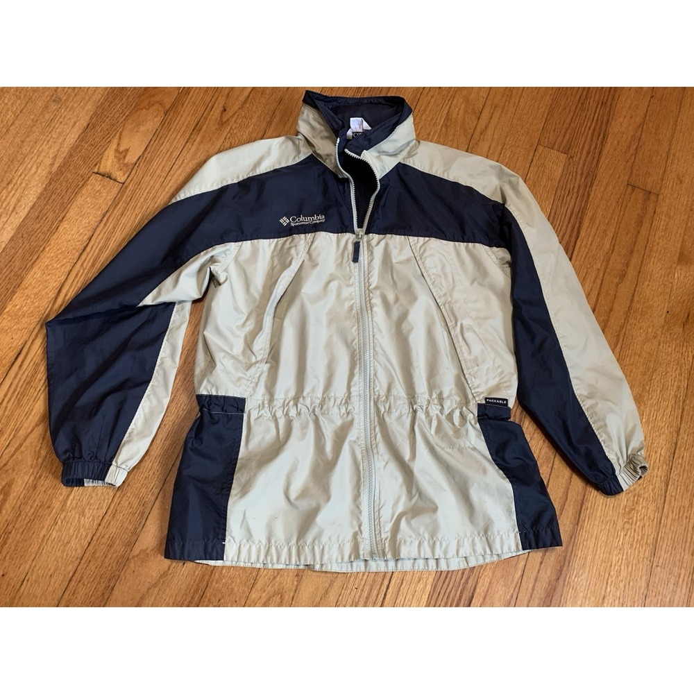 VTG Columbia Sportswear Company Packable Women's Size Medium Jacket Zip-Up